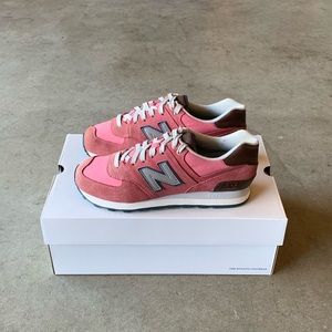 New Balance 574 ''Beach Cruiser' Lifestyle/Casual Pink Suede Classic Retro Shoes